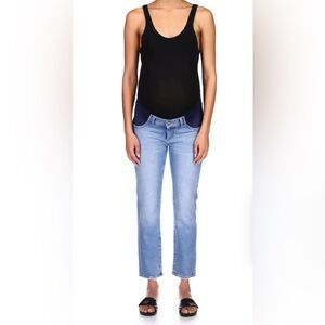 DL1961 Patti Straight Maternity Ankle Jeans